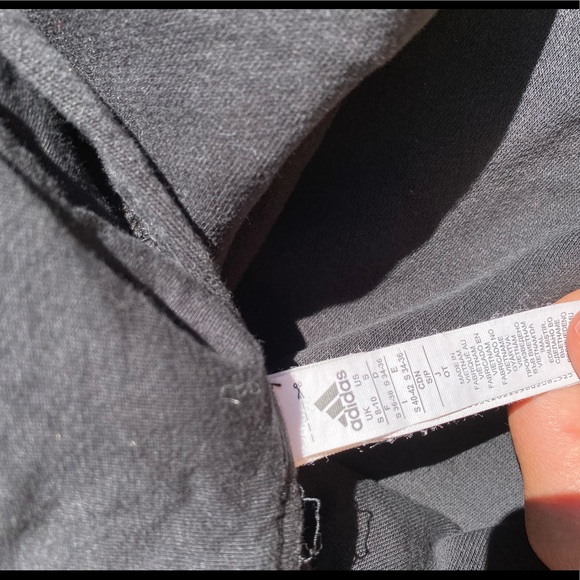 black ADIDAS hoodie - Picture 3 of 3